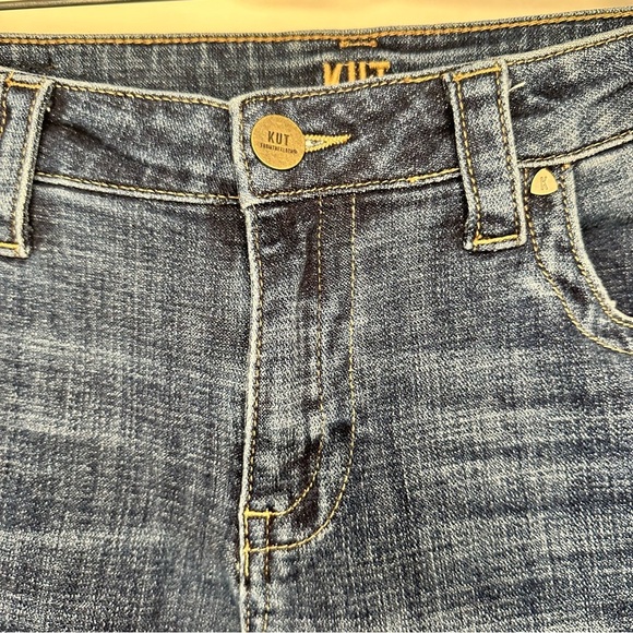 Kut from the Kloth Blue Straight Leg Jeans - Picture 5 of 15